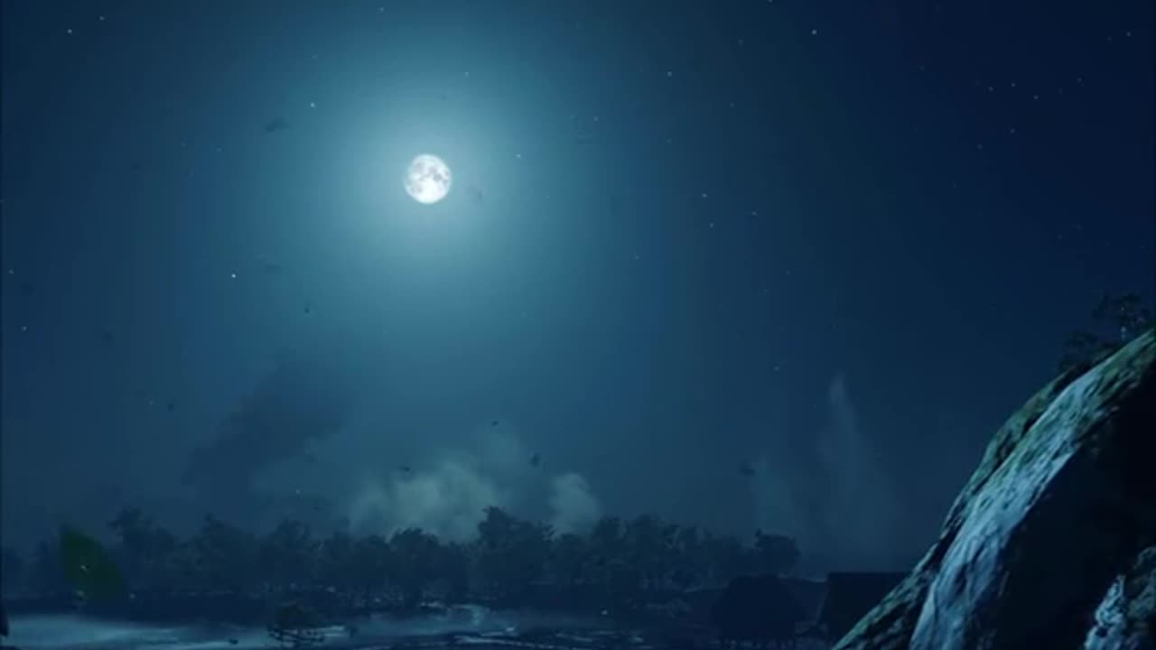 When was the last time I saw this kind of moonlight in reality?