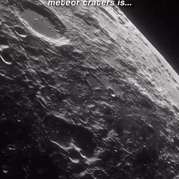 Why Does the Moon Have Craters