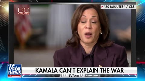 Kamala Harris has been a ghost Jesse Watters