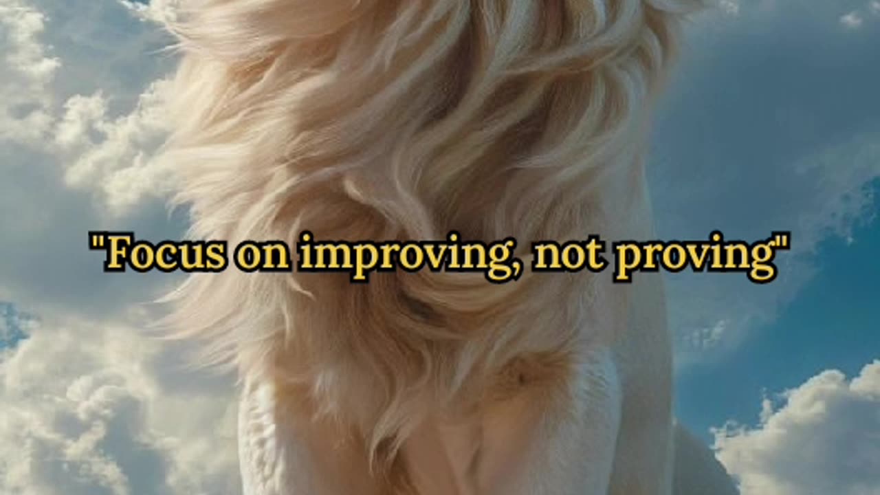 Grow, don't just show.