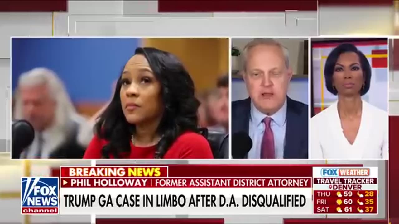 Trump praises DA Fani Willis' election case disqualification_ 'Disgrace to justice'
