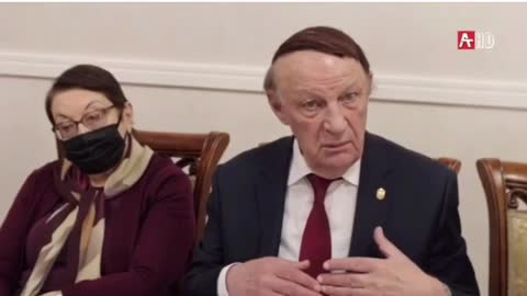 Алеко Гварамия на встрече с Асланом Бжания