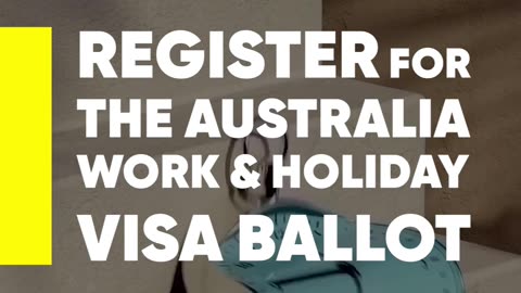 Australia Work & Holiday Visa Ballot: Last Chance to Apply by 31st October! ⏲️🇦🇺