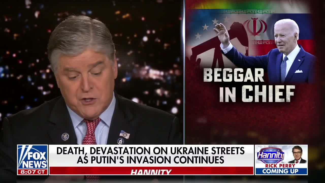 Hannity: We are witnessing the acts of an 'evil, murdering, maniacal' dictator