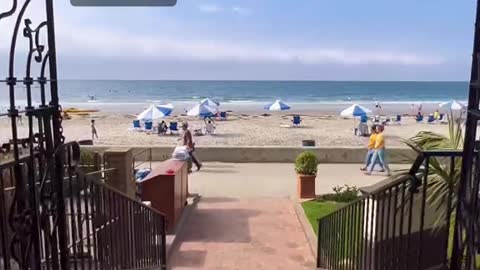 Hotel on the beach in SoCal?