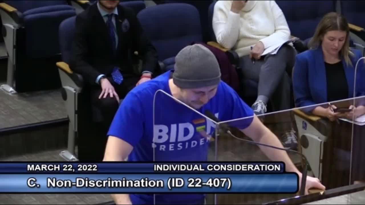 WATCH: Man Impersonating Democrats Ruins City Council Meeting