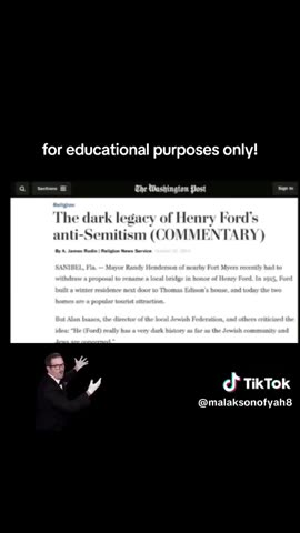 Henry Fords book on jews
