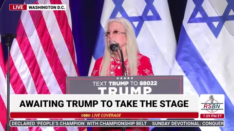 FULL SPEECH: Dr. Miriam Adelson at Fighting Anti-Semitism Event - 9/19/24