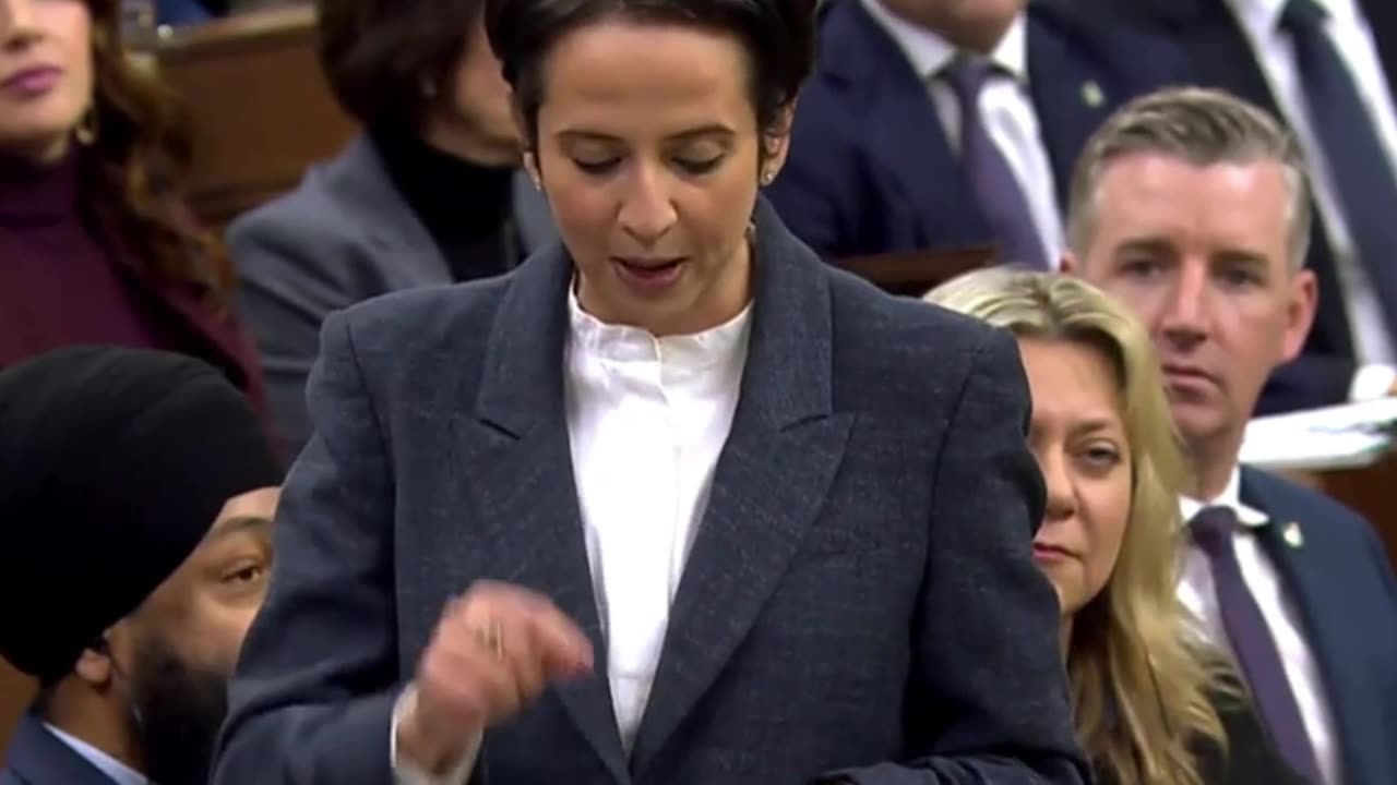 Conservative MP Melissa Lantsman Grills Chrystia Freeland