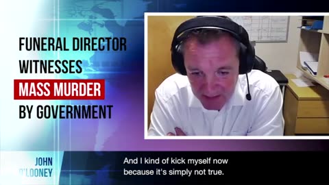 FUNERAL DIRECTOR WITNESSES MASS MURDER BY GOVERNMENT