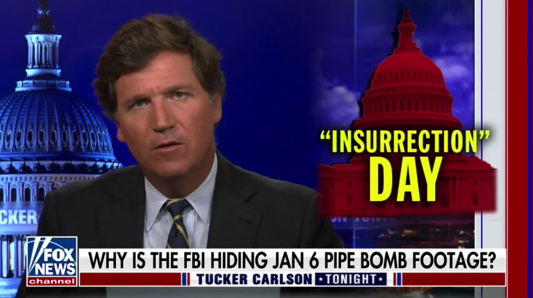 Tucker Carlson on how criticizing the FBI isn't allowed