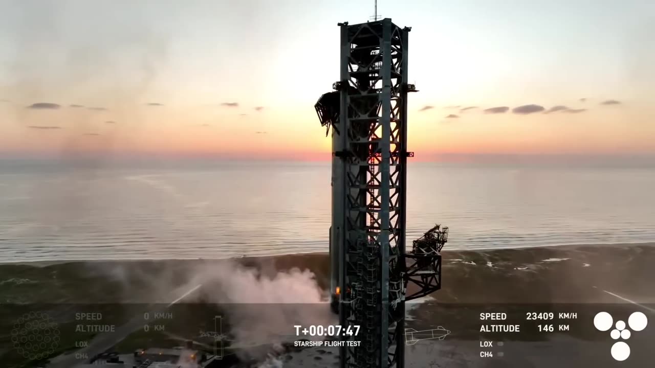 FULL FLIGHT! SpaceX Starship Flight 5