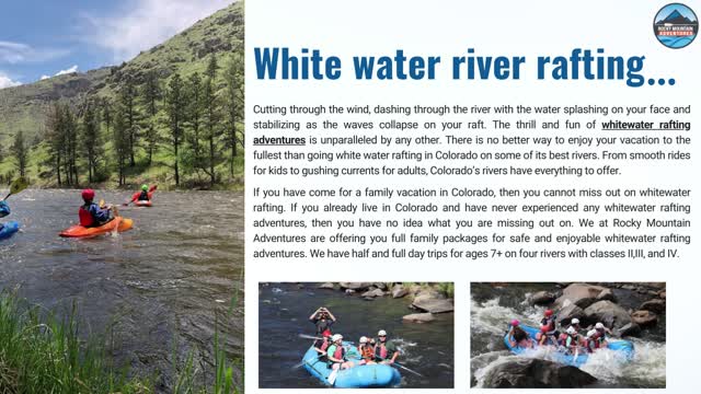 White Water Adventure | ShopRMA