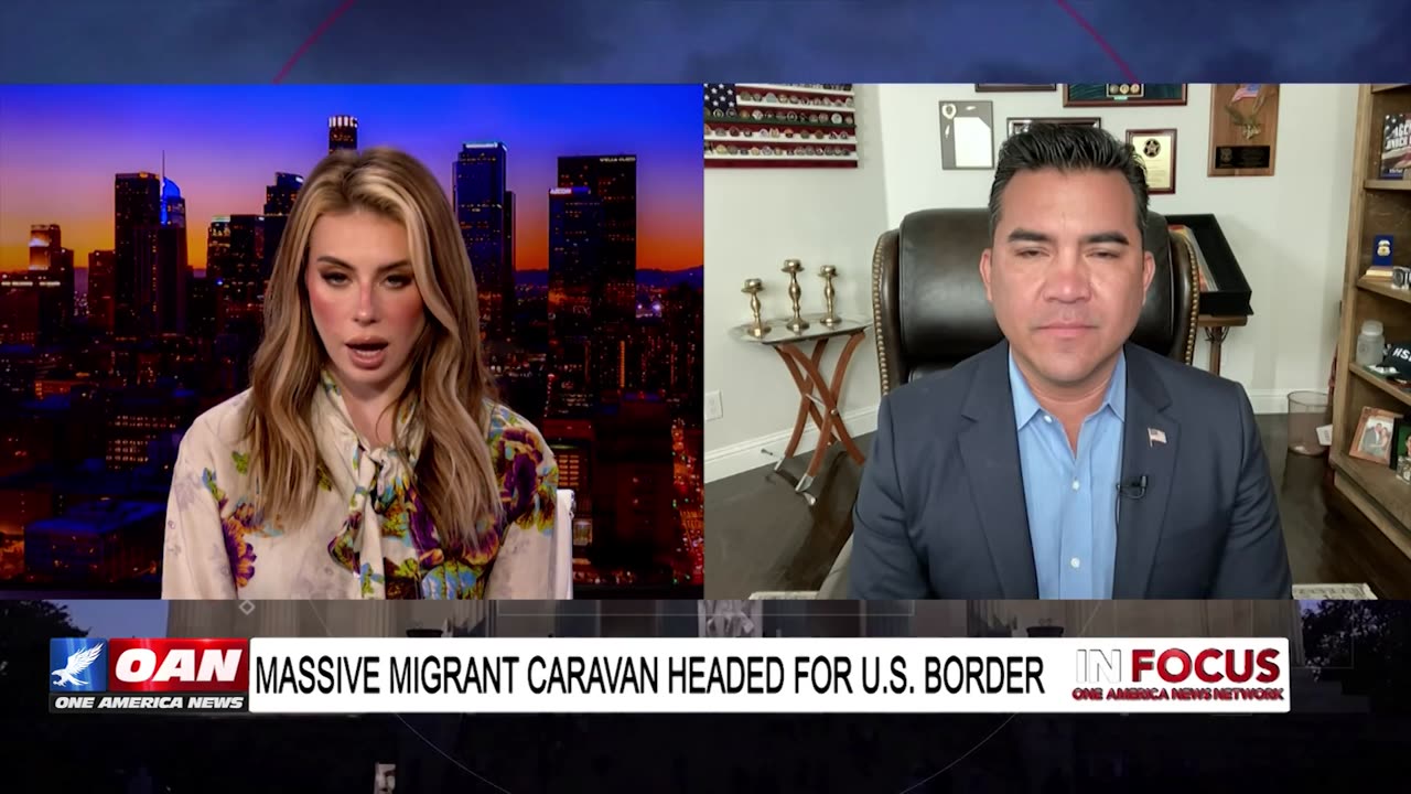 IN FOCUS: Massive Migrant Caravan Headed for U.S. Border with Victor Avila - OAN