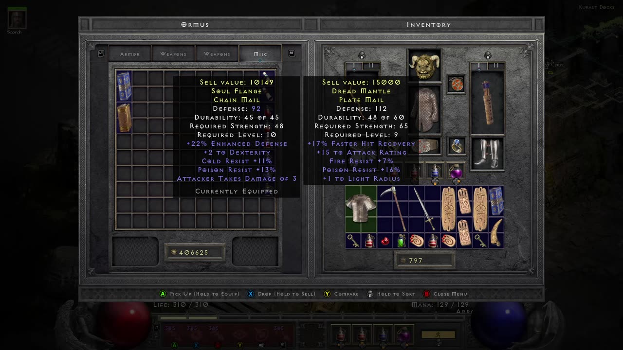 diablo 2 res p38 - durien fruit and tell rasha nothing