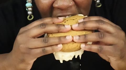 Nutter butter ice cream sandwich😳😤🔥