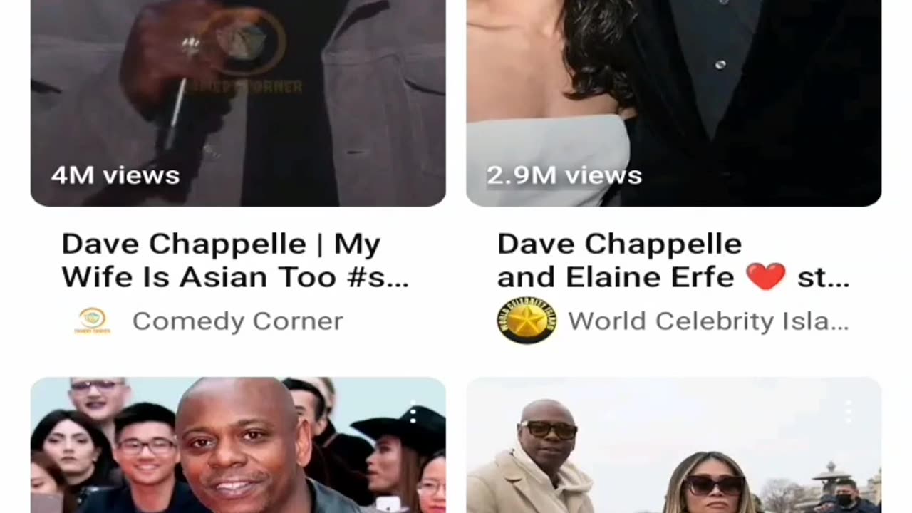 Why do you love Dave Chappelle?