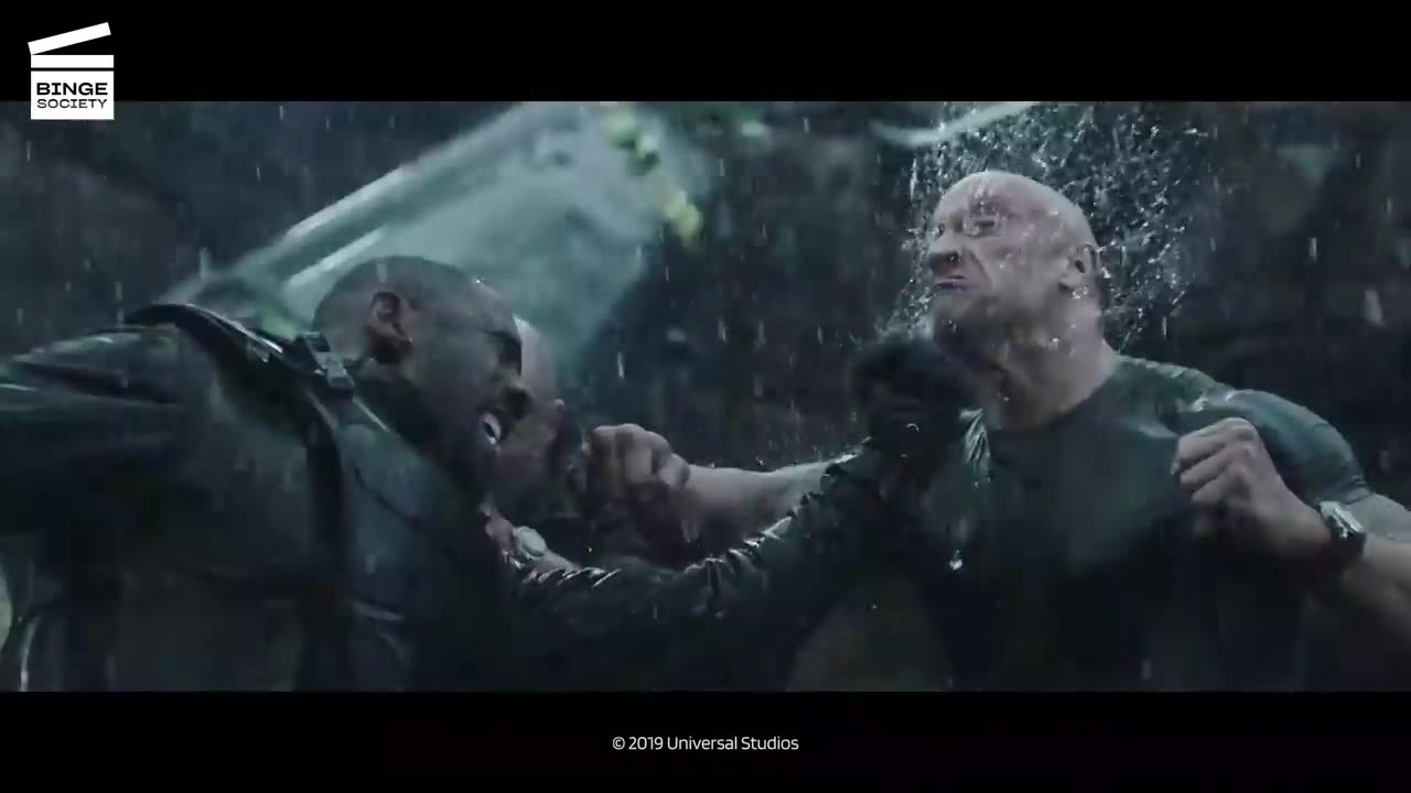 Hobbs and shaw fight with end of Brixton