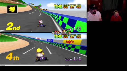 Mario Kart 64 ( With Sara from MeetMe ) Fun Retro Gaming p2