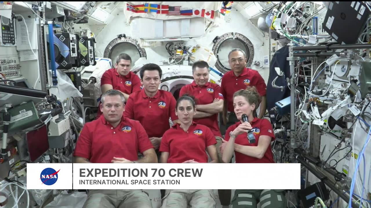 Astronauts Talk With NASA Leadership For Space Stations 25th Anniversary Dec 6,2023