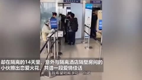 Show! Female foreign student qingdao isolation and next door small brother wipe out love sparks