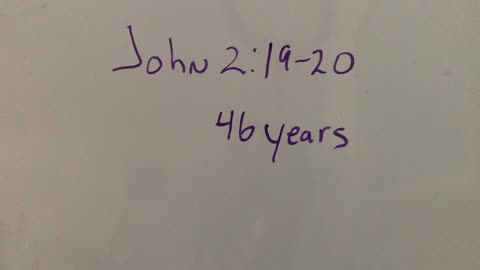 The Mysteries of God’s Word-“It took 46 years to build this temple”