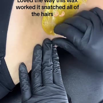 Underarm Waxing with Sexy Smooth Golden Allure Hard Wax | @waxwithleli