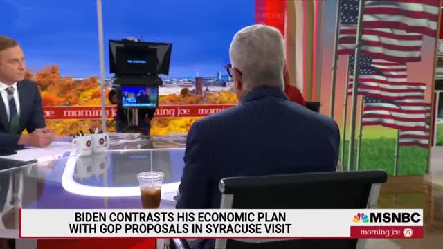 Biden Contrasts Economic Plan With GOP Proposals While In Syracuse