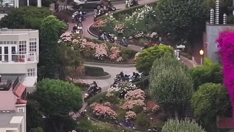 Lombard Street is a street in the Californian city of San Francisco