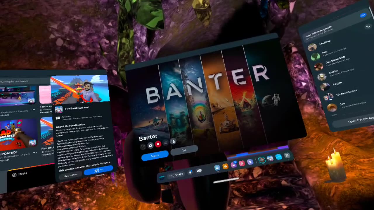 Banter VR One of the places you shouldn't miss.