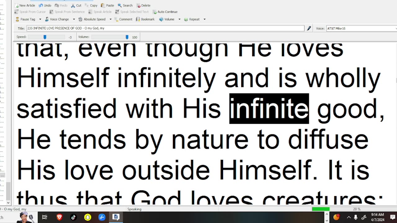 235 INFINITE LOVE