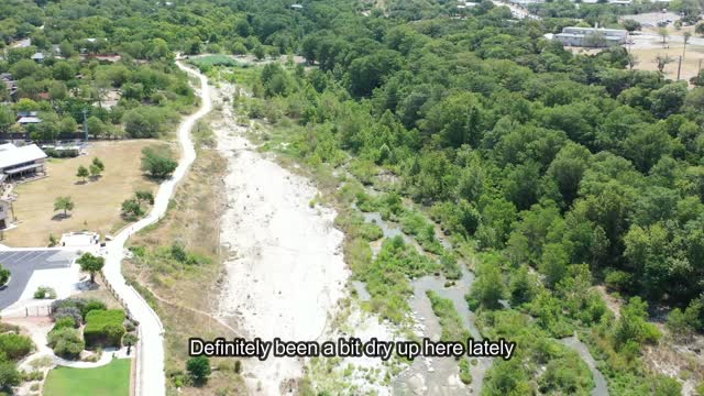 Nimitz Lake Dam at Kerrville Texas