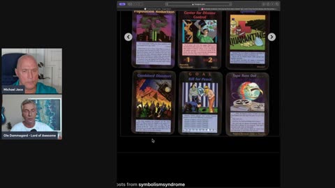 World control manipulations are still in play like the illuminati deck of cards or squid game..
