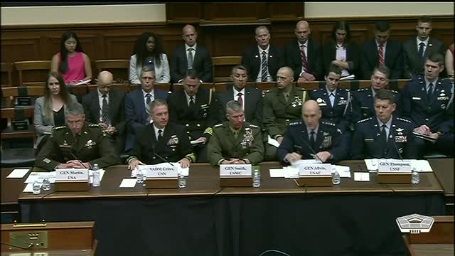 Military Leaders Brief House Subcommittee July 19, 2022