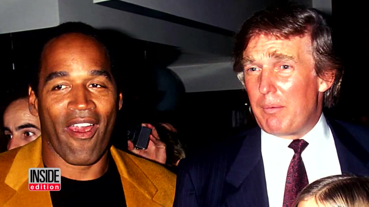 Inside Edition 'Exposes' How Donald Trump and O.J. Simpson 'Used To Be Buddies'