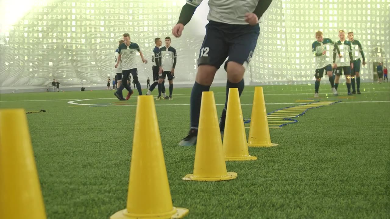 The Making of a Champion, Intense Soccer Practice, Football