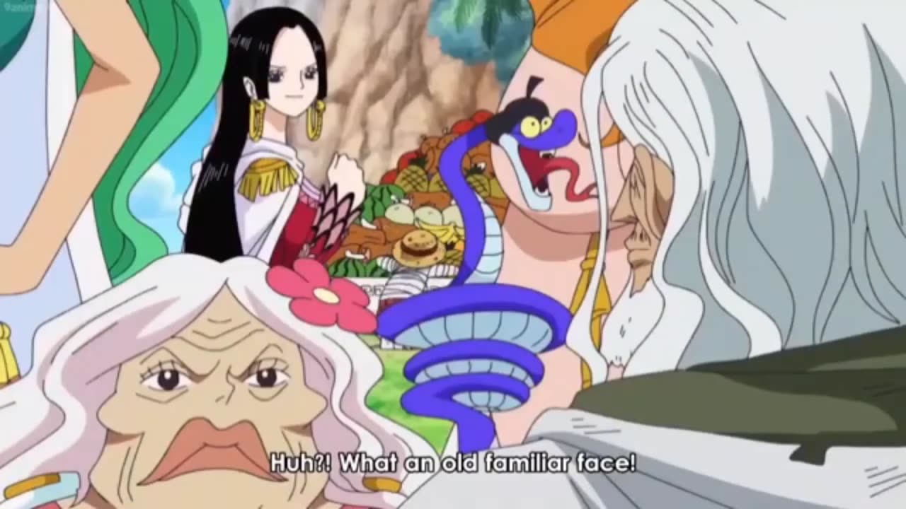 Boa Hancock called Luffy oh my sweet husband!