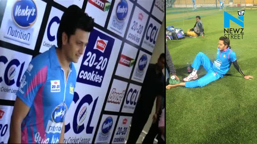 Riteish Deshmukh suffers serious injury during CCL match