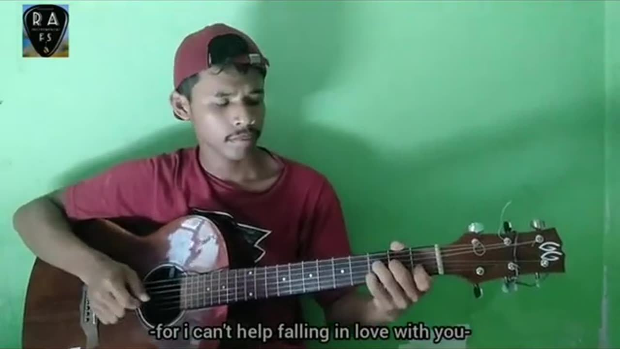 Guitar cover || elvis presley i cant help falling in love with you