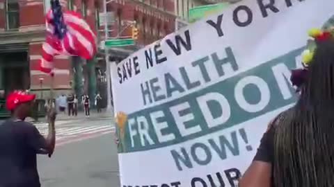 8/9/21 Richard Citizen Journalist- New York City-Freedom over Fear!!