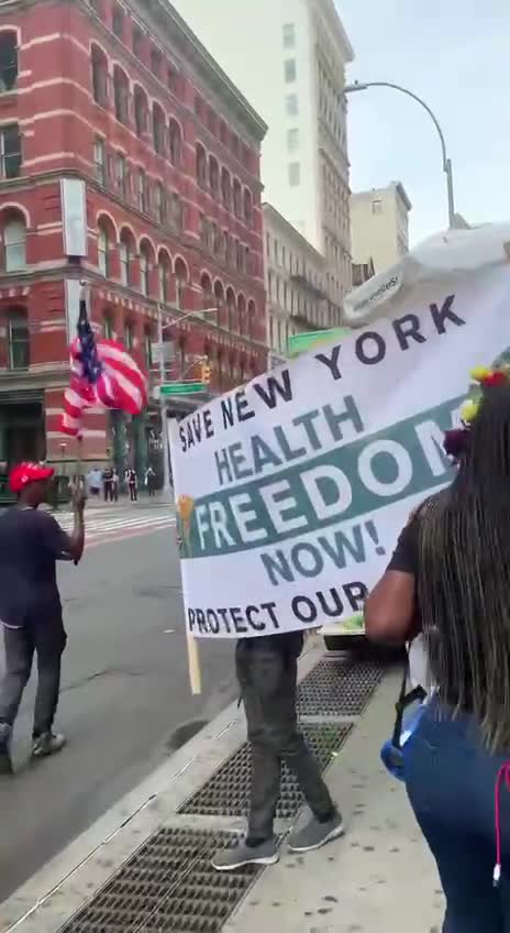 8/9/21 Richard Citizen Journalist- New York City-Freedom over Fear!!