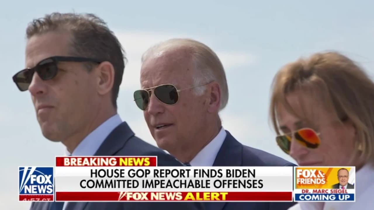 House GOP: Biden "defrauded the United States to enrich his family" -- an impeachable conduct