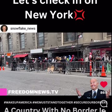 New York has an illegal immigrant problem, hmm wonder how this could be🤓