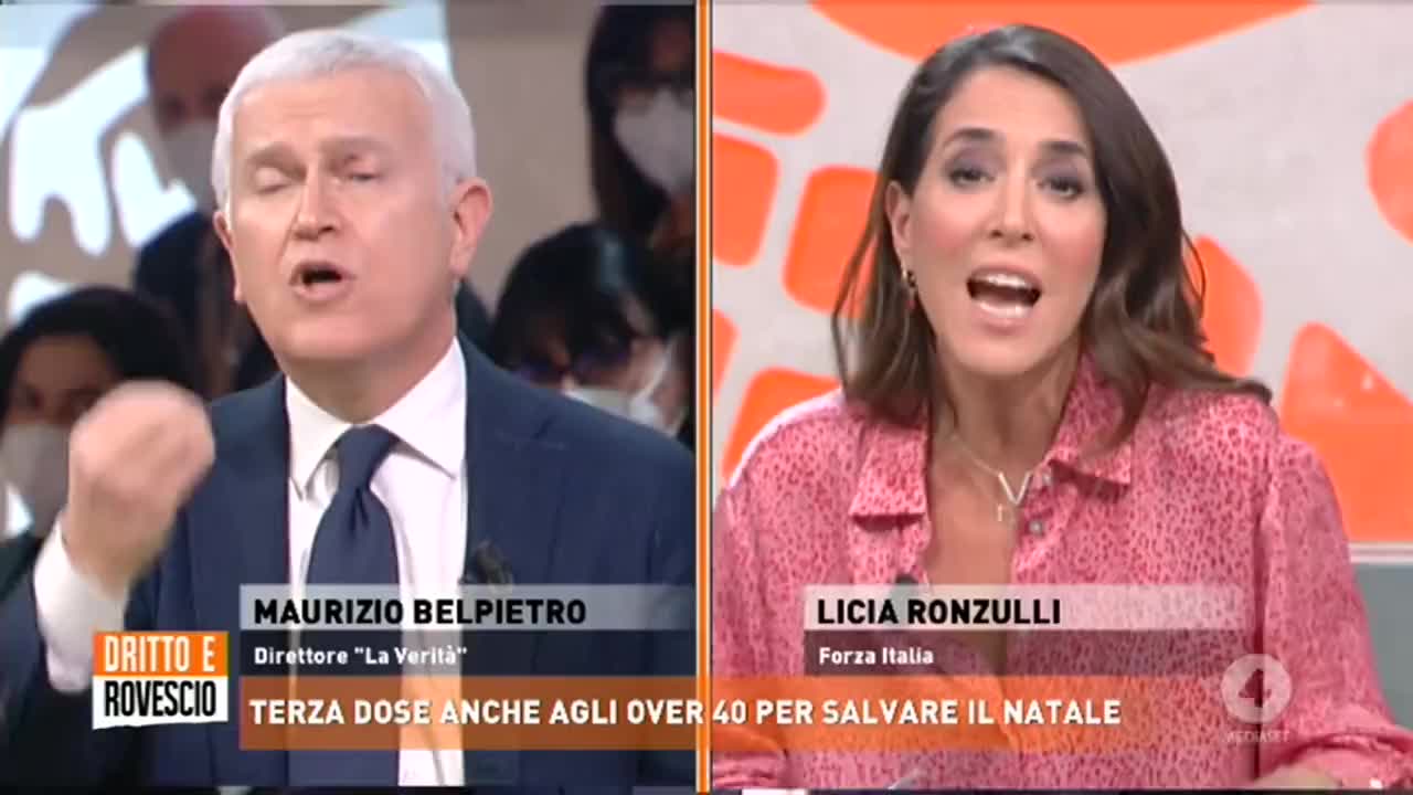 Belpietro: "Il direttore generale dell'OMS ha detto che il vaccino sta dando una falsa sicurezza"