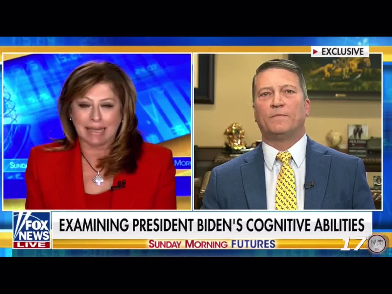 Ronnie Jackson predicts Joe Biden won’t finish out his term because of cognitive decline.