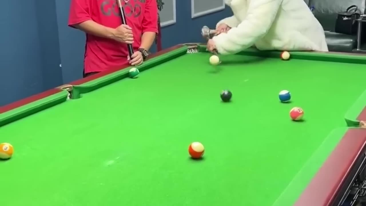 Funny Video Billiards million views
