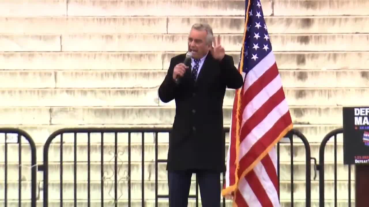 Robert F. Kennedy Jr. FULL SPEECH at "Defeat The Mandates"(Jan. 23, 2022)