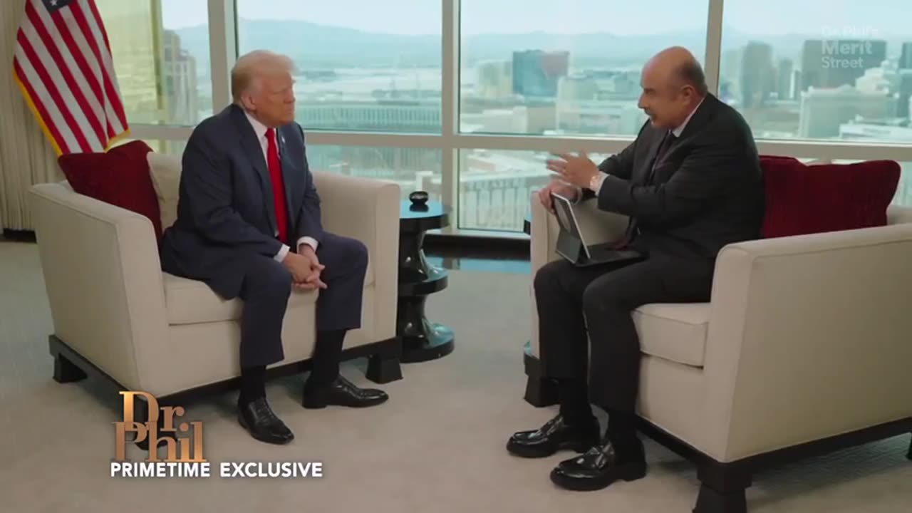 Trump reflects on near-death experience, faith in powerful Dr. Phil interview