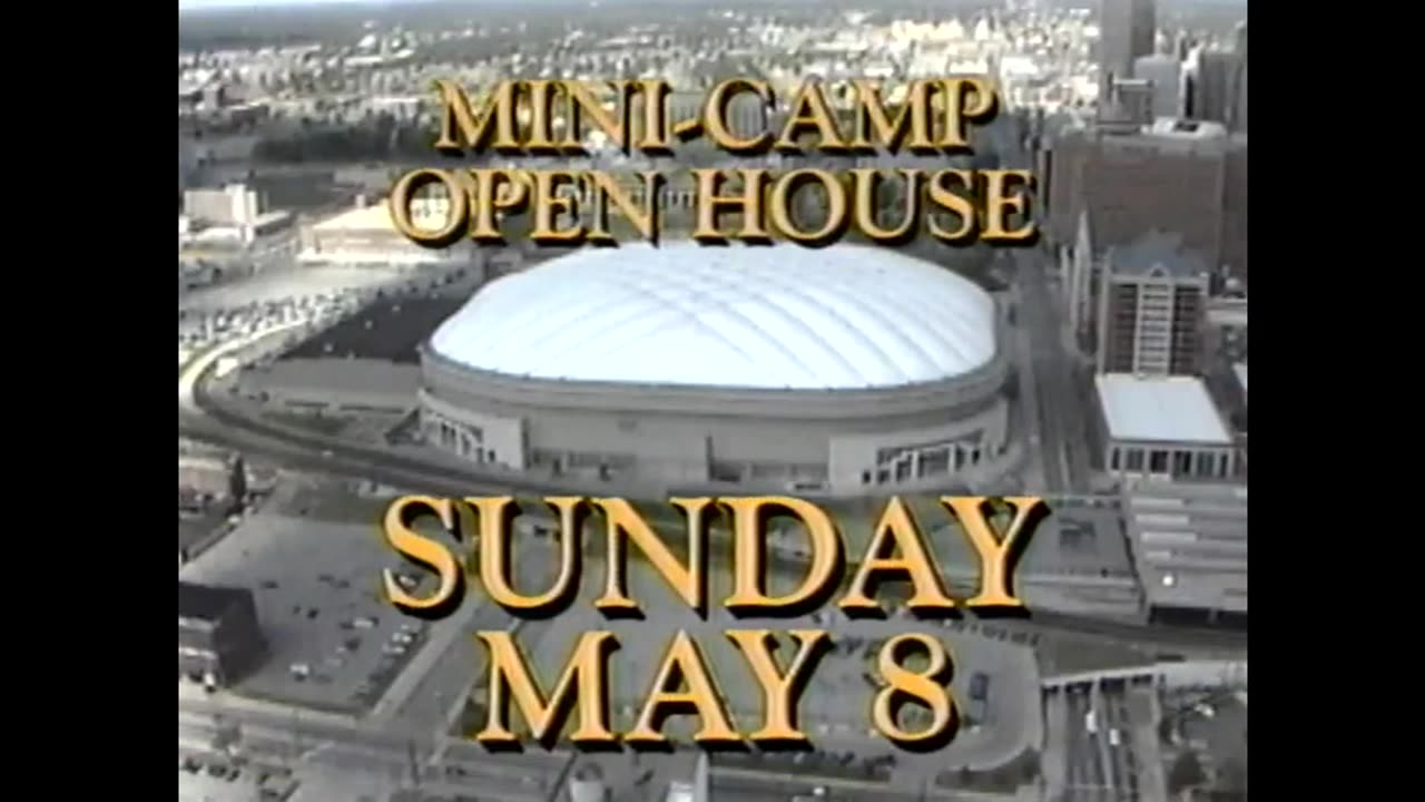 May 6, 1994 - Ad for Indianapolis Colts Mini-Camp at the Hoosier Dome