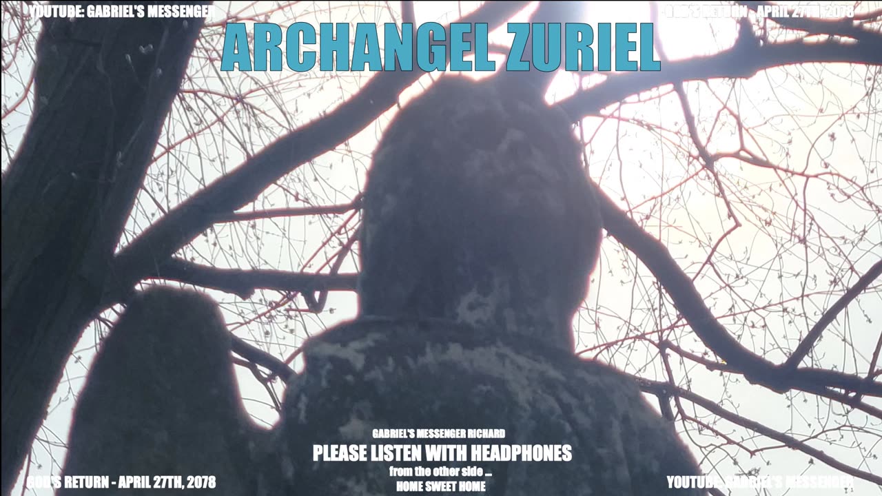 EVP Archangel Zuriel Stating What Happens On April 27th 2078 Ancient Alien Life Communication